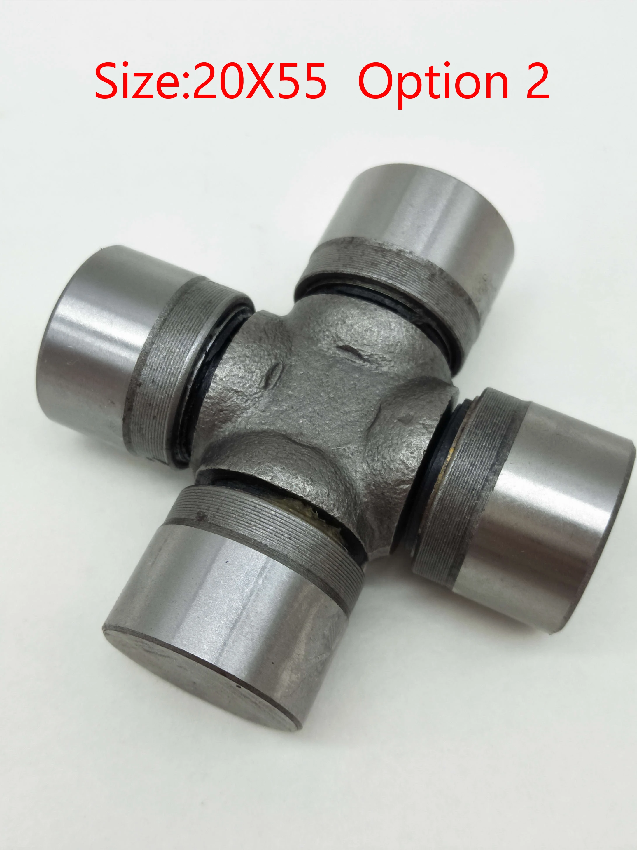 E0036 1Pc Motorcycle Universal Joint Cross Shaft Component 20x45mm 20X55 Joints Bearing ATV UTV Engine Part Drop Shipping