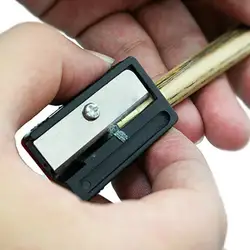 Corrector de punta de Taco de plástico duradero de alta calidad, sacapuntas con forma de billar, bola de billar, billar, mesa de billar, herramienta cepilladora deportiva