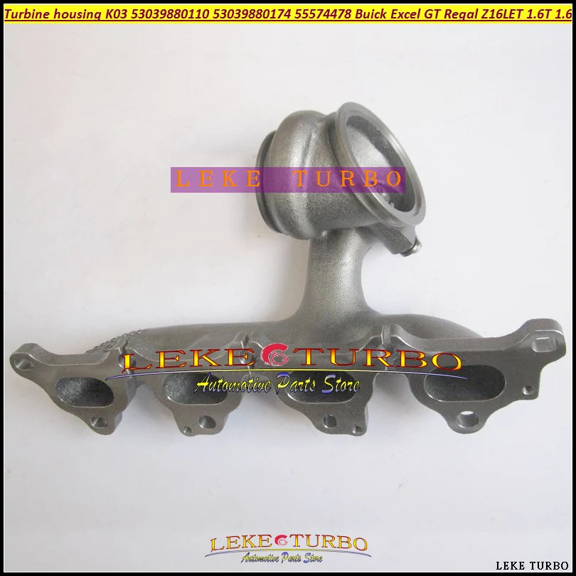 ww Turbine housing 53039700110 53039880110 53039700174 53039880174 55574478 55355617 For OPEL Astra Z16LET 1.6T 1.6L 140kw