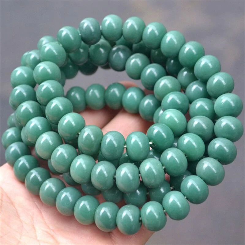 

Hot Selling Natural Hand-carved Jade Bodhi Bracelet Fashion Jewelry Accessories Bangles Men Women Lucky Gifts