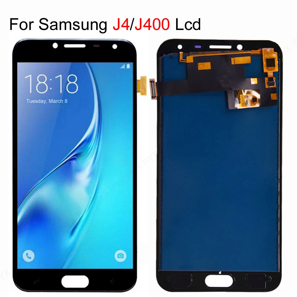 For Samsung Galaxy J4 2018 J400 J4 SM-J400F/DS SM-J400M/DS LCD Display With Touch Screen Assembly Can Adjust Brightness