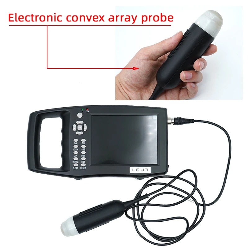 5.6 Inch Screen Portable Veterinary Ultrasound Scanner Cattle Cow Pig Sheep Horse Farm Ultrasound Pregnancy Testing Machine