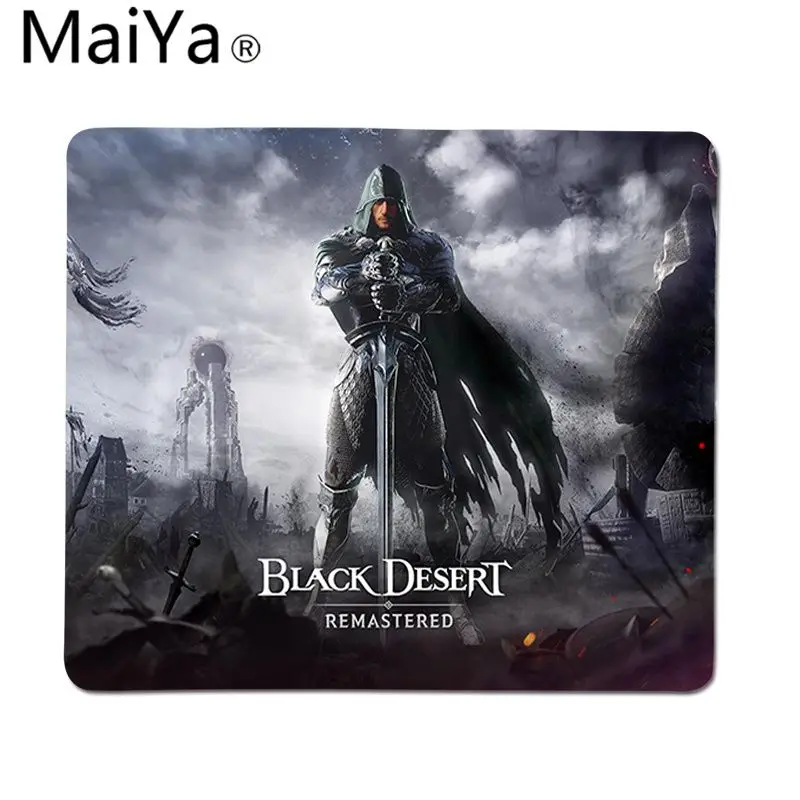 Maiya Top Quality Black Desert Online Rubber PC Computer Gaming mousepad Free Shipping Large Mouse Pad Keyboards Mat