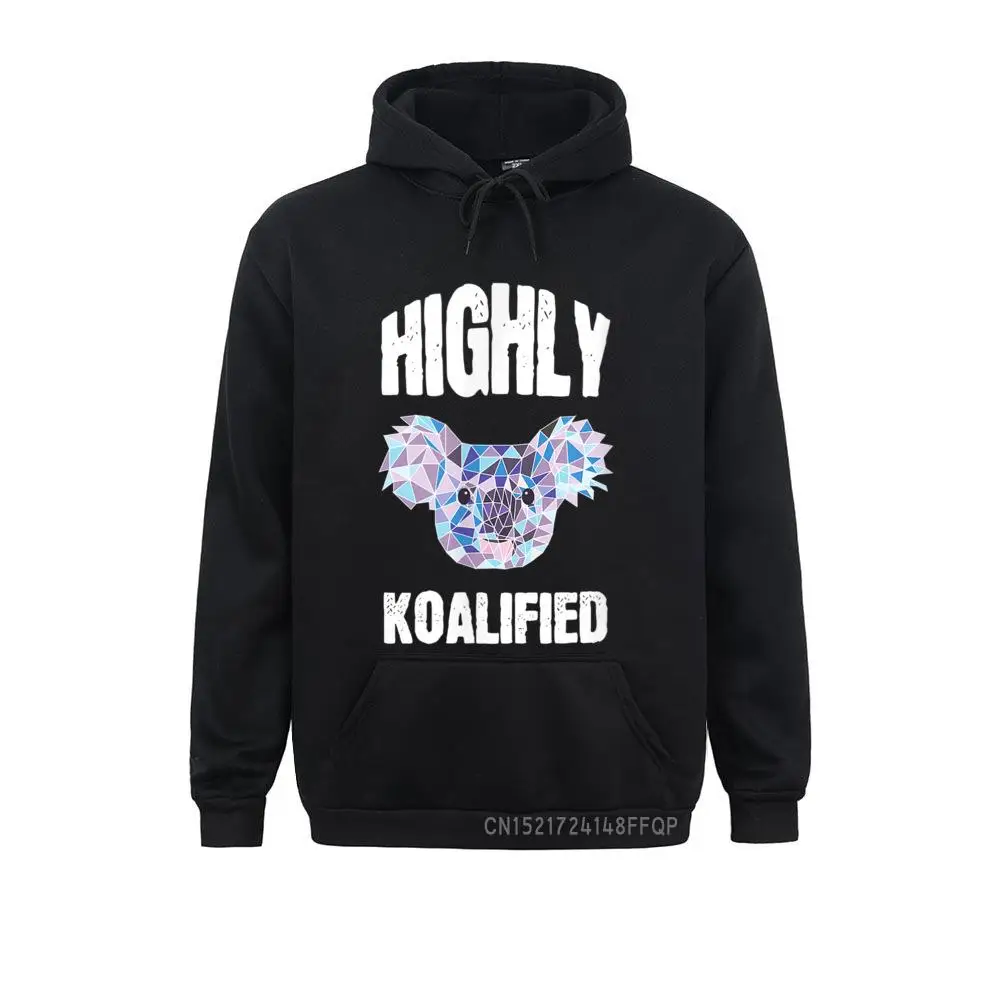 Highly Qualified Koalified Cute Koala Hooded Tops Teacher Pullover Family Long Sleeve Hoodies Newest Boy Sweatshirts