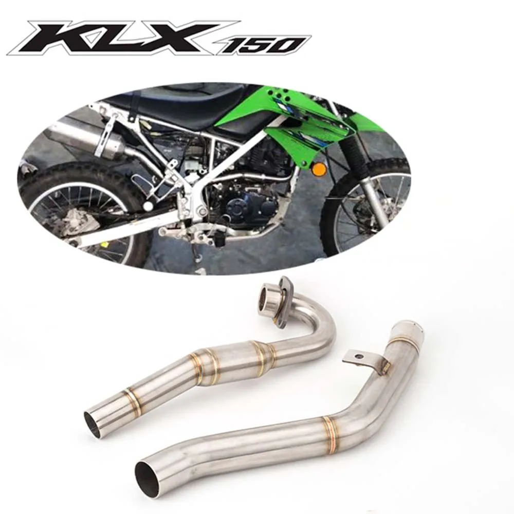 

Выхлопные насадки KLX150 51 мм, глушитель для передней трубы, для внедорожников Kawasaki KLX 150BF 150L