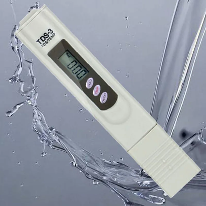 Portable TDS-3 Meter Digital TDS Water Quality Testing Pen Aquarium Pool tester Hardness Meter GH/DH Test Tool Accessories