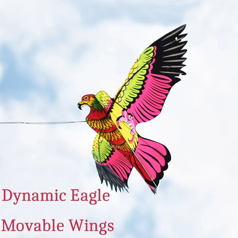 จัดส่งฟรี5ชิ้น/ล็อตแบบไดนามิกว่าวขายส่งMovable Wings Flyingของเล่นกลางแจ้งสำหรับเด็กKiteโรงงานWeifang Albatross Kite