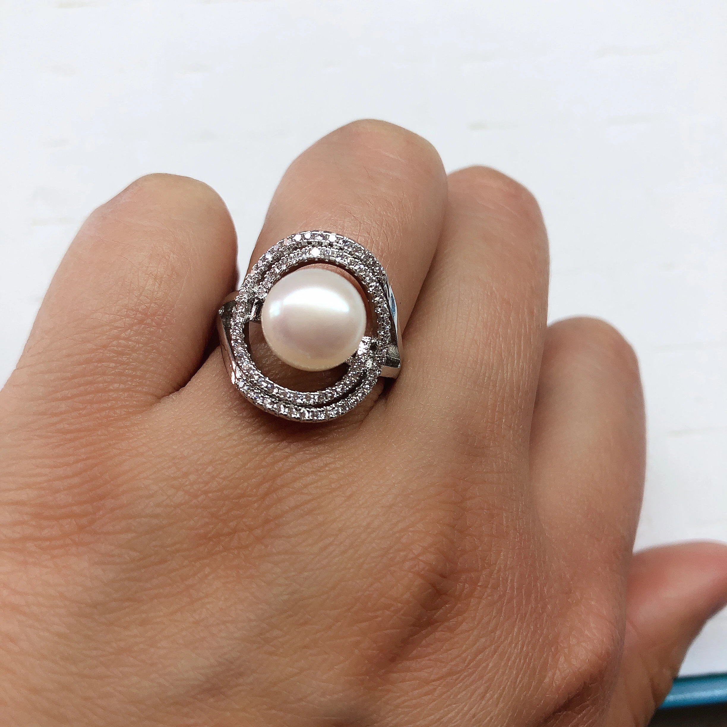 

3 COLOR ADJUSTABLE Ring Mountings Base Findings Women Accessories Jewelry Settings Parts for Girls Pearls Beads Stones Agate