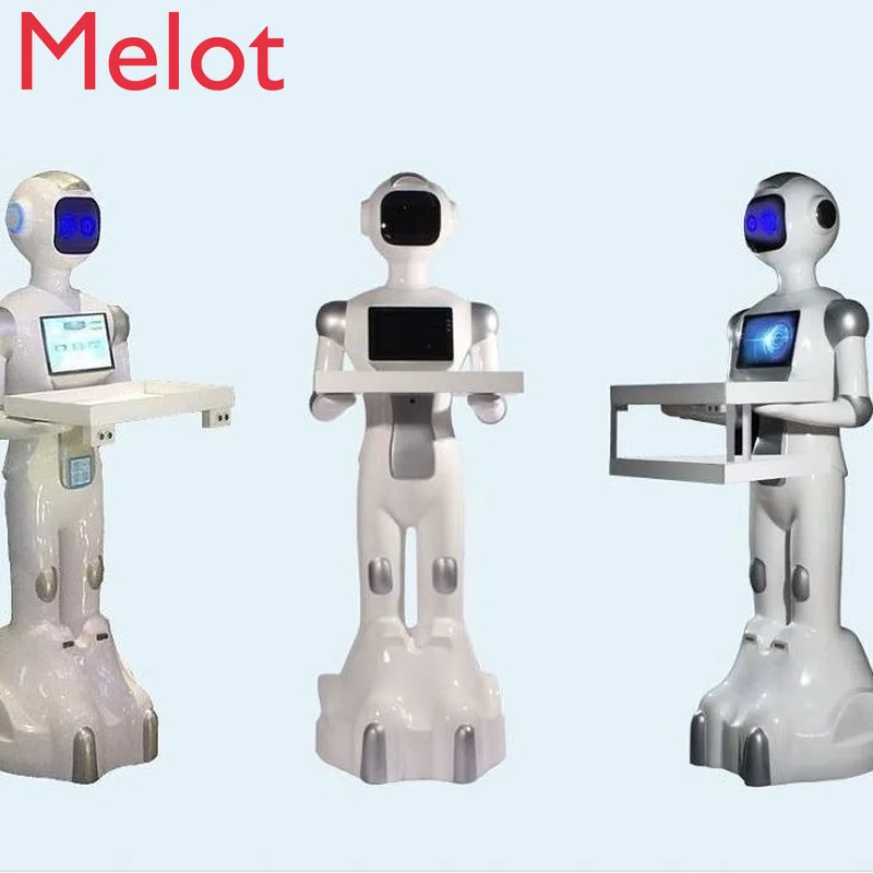 High-End Luxury Technology Service Robot Trackless Robot Modern Home Cartoon Intelligent Robot