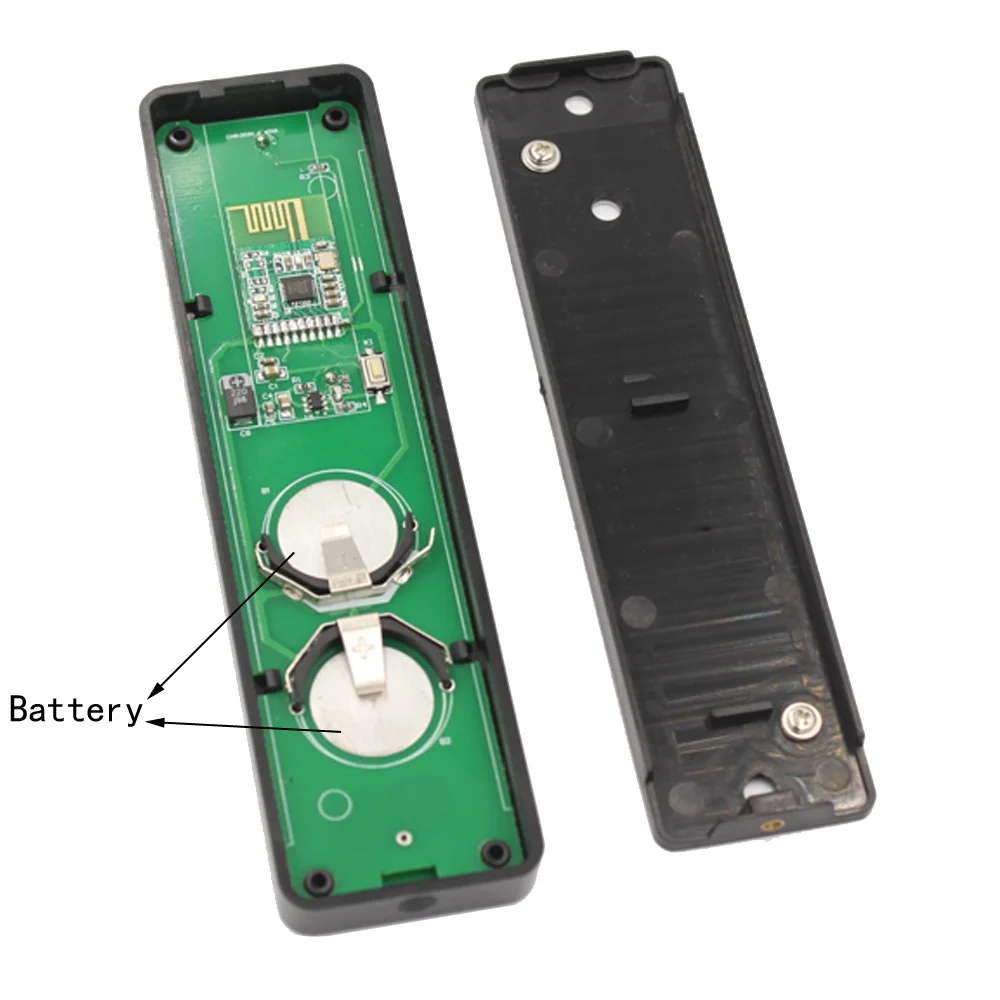 Wireless 2.4G Exit Button Automatic Door Exit Release Button Switch Used For Wireless Touch Switch Of Access Control System