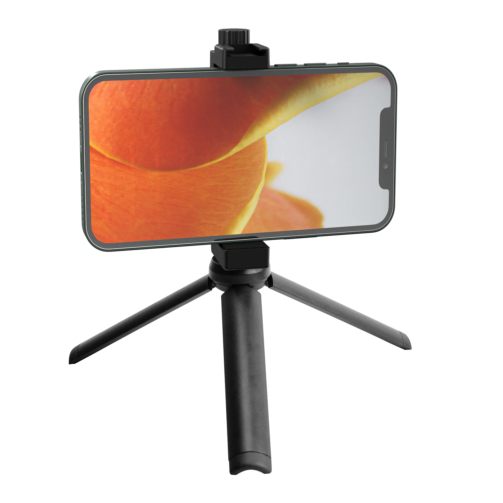 LituFoto-trípode portátil de Metal B30 para iPhone, Samsung, Xiaomi, Huawei, teléfono móvil, cámara Gopro 9, 8, 7