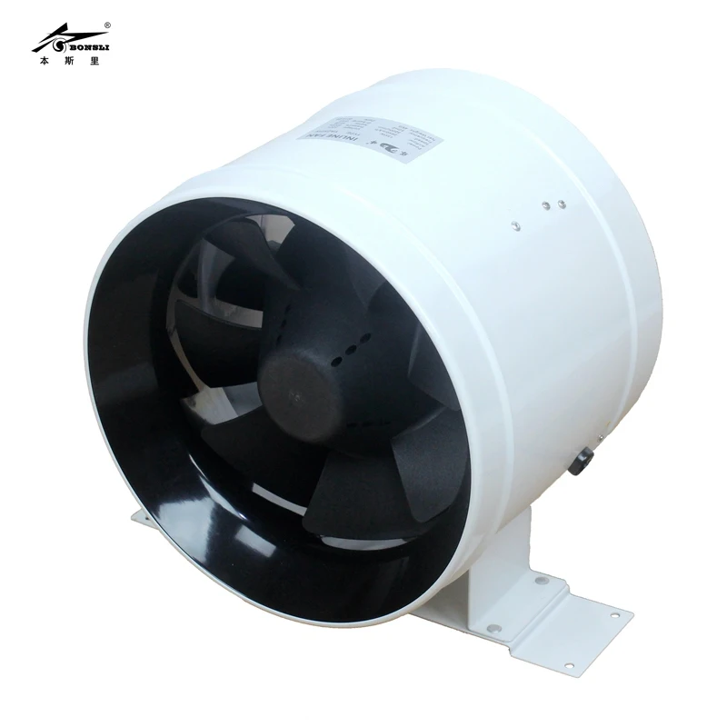 10 pollici IP68 acqua a prova di resistenza extactor Inline Condotto della Ventola Del Ventilatore di Aria di Ventilazione 220v grande CFM
