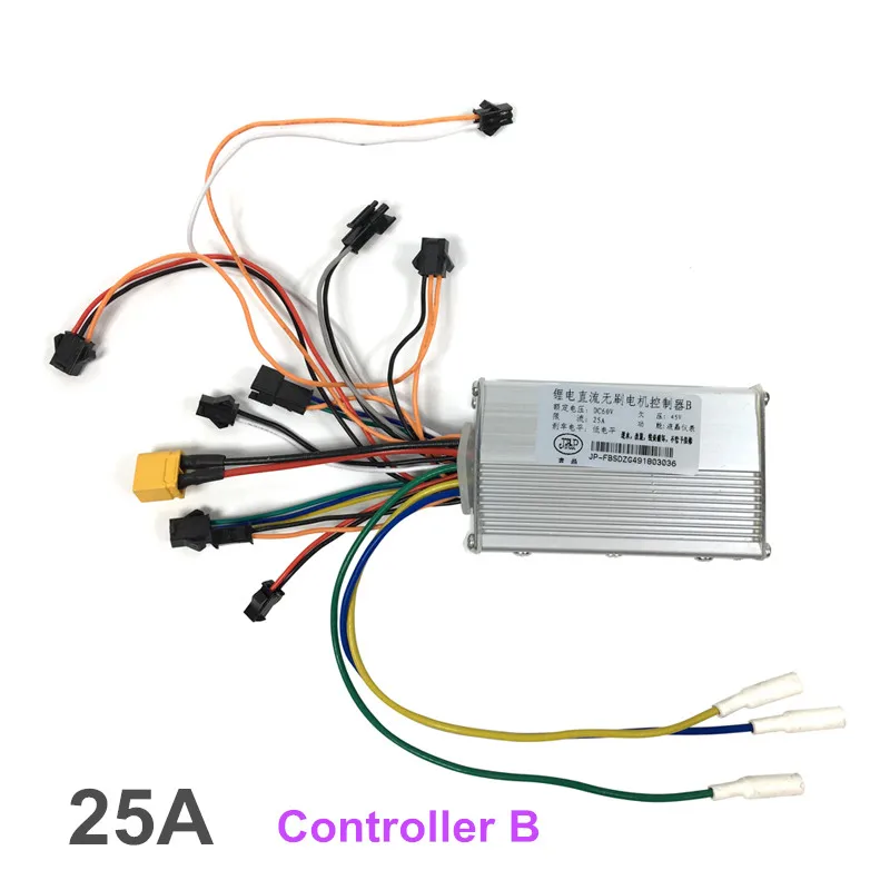 JP 60V 25A 37A Main board Controller for 60V dual motor electric kick scooter e bike hoverboard skate Board use for FLJ scooter