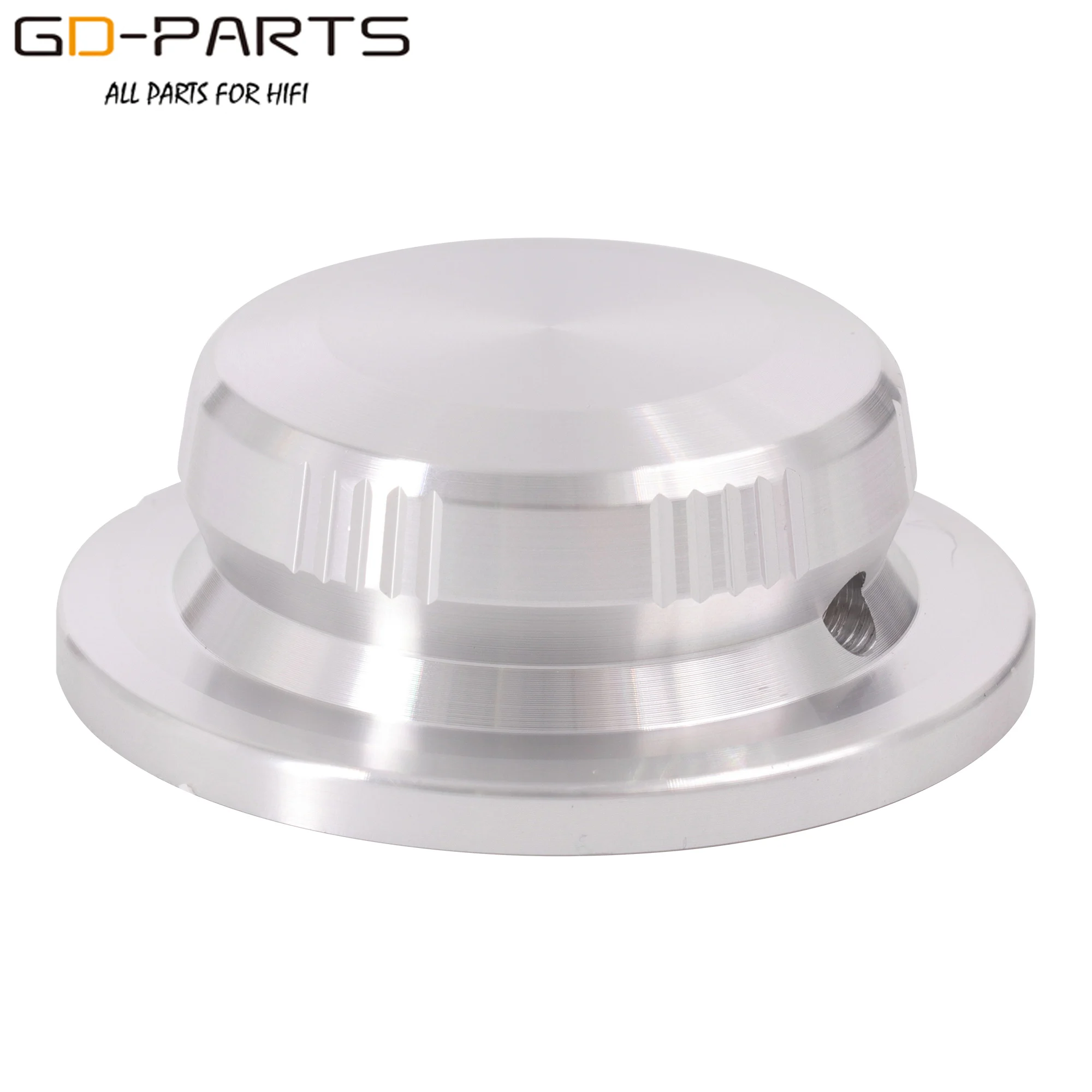 60*18mm Solid Aluminum Rotary Knob Cap For Hifi Audio AMP Turntable Recorder DVD CD Potentiometer Attenuator 6mm Hole 1PC