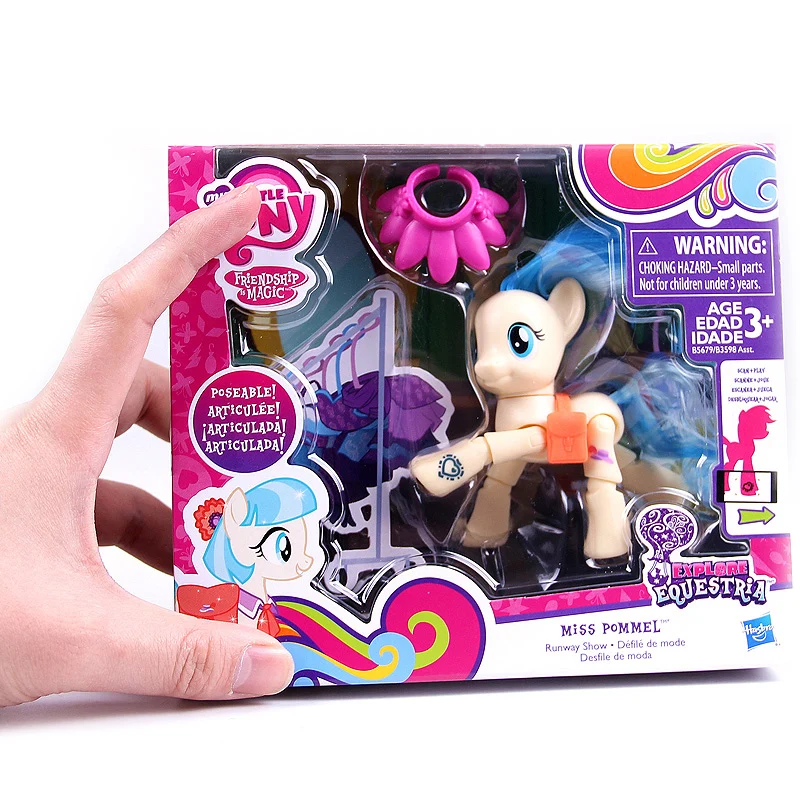 My Little Pony Mary's vivid pony lila mond wolke schatz mädchen der spielzeug montieren wählt kinder geschenk spielzeug