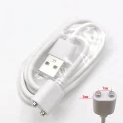 2pin7mm For Rechargeable Adult ToysDCVibrator Magnetic Cable CordUSBPower Supply Charge connector Cable Sex Products Sex Machine