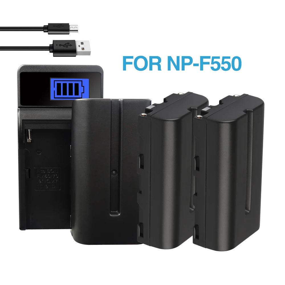 NP-F550 NP-F570 Battery for Sony CCD-SC55 TR516 TR716 TR818 TR91 NP F970 F750 F770 F960 F550 F530 F330 F570 2100mah