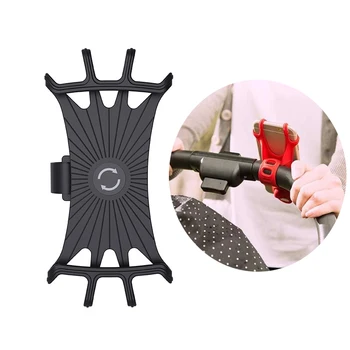 아기 유모차 액세서리 휴대 전화 홀더 랙 아이폰 Gps 장치에 대 한 유니버설 360 회전식 아기 유모차 카트 전화 홀더