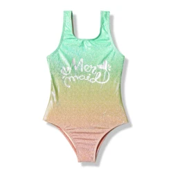 7-14 Years Rainbow Children Swimwear For Girls Swimsuit Summer Kids Swimsuits One Piece Girls Swimsuit Monokini Bathing Suit 364