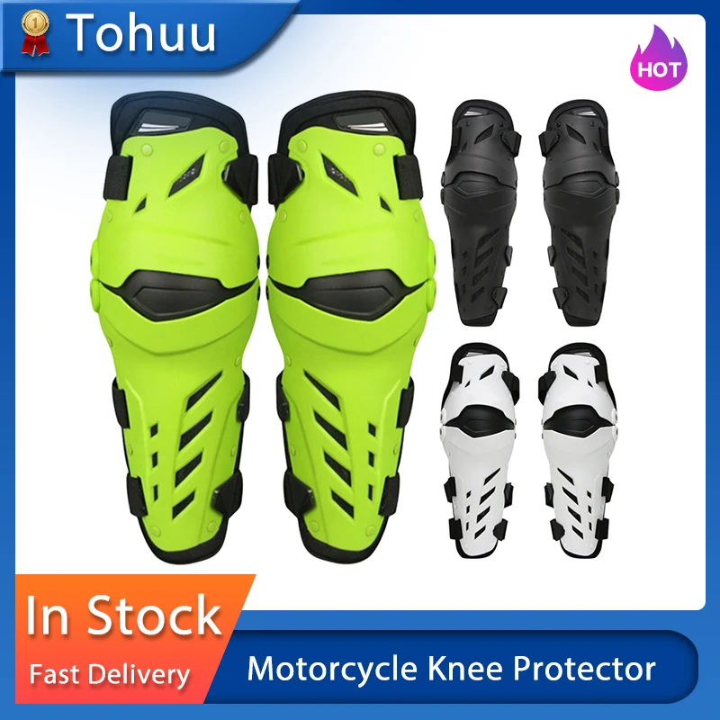 

1 Pair Motorcycle Knee Protector Protective Gear Knee Guards Kit Kneepad Free Riding Thickening Protection Moto Accessories