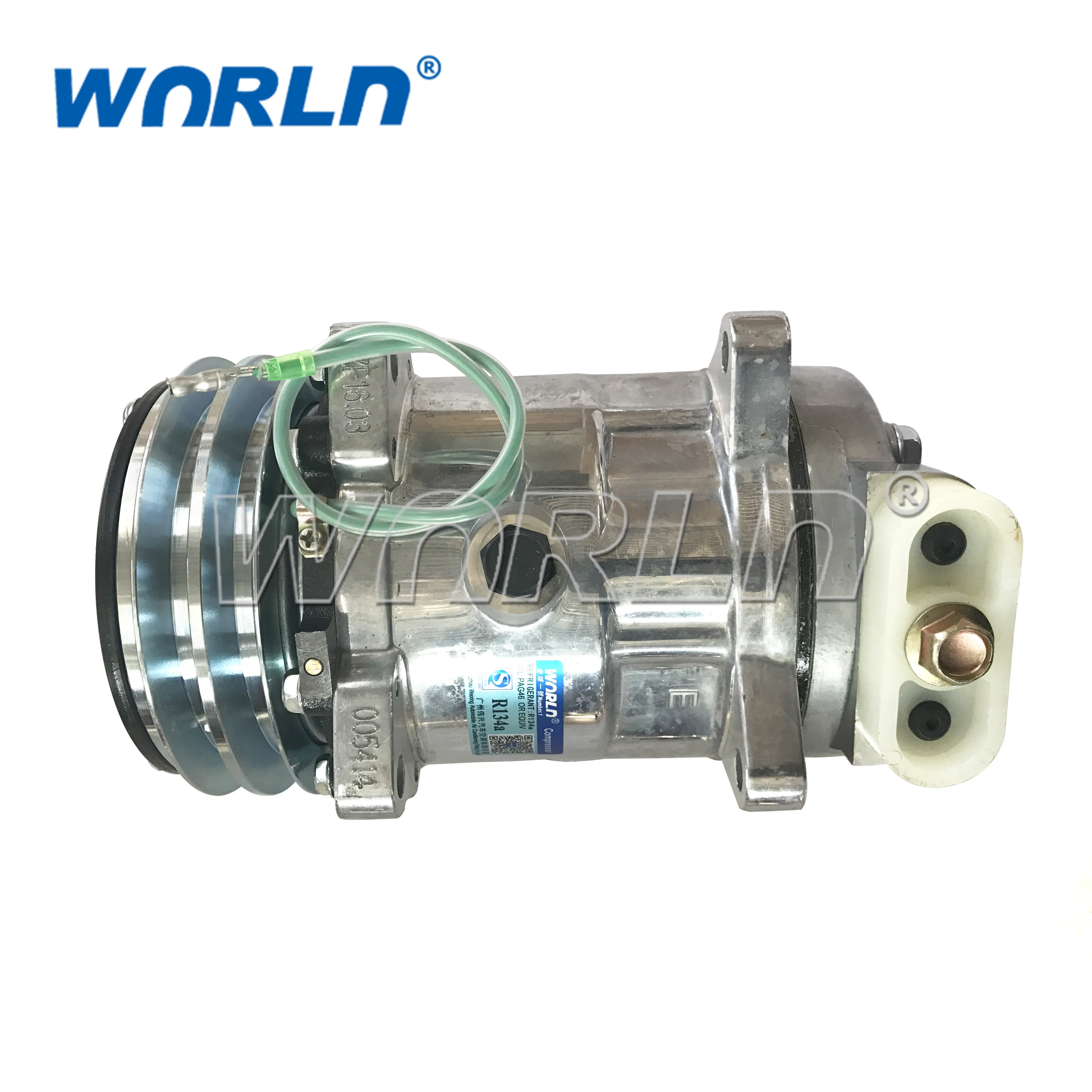 Truck AUTO A/C Compressor For Aowei/FAW Jie Fang J6 DKS 24V 8PK 132MM New Model