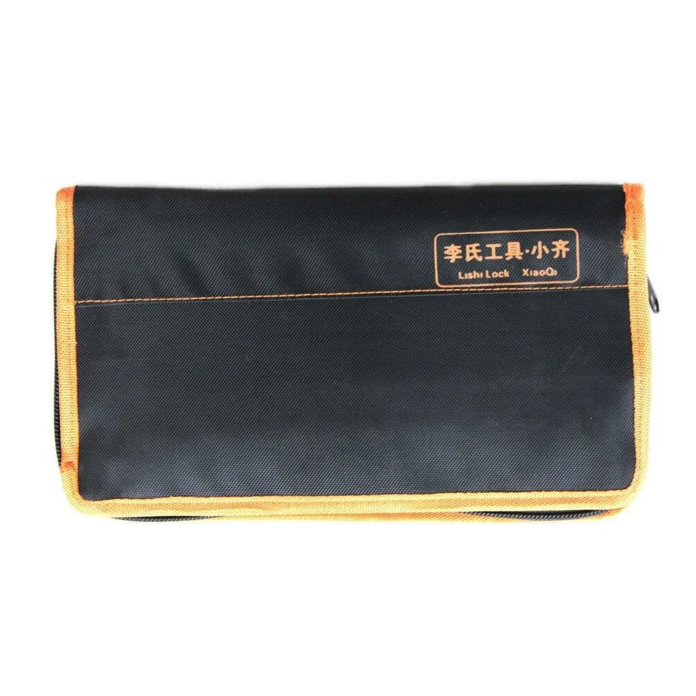 CHKJ 2 in 1 LiShi Tool Bag For Lishi Tool Set 50pcs Locksmith Tools Storage Bag Durable For Lishi Tool Set Special Carry Bag