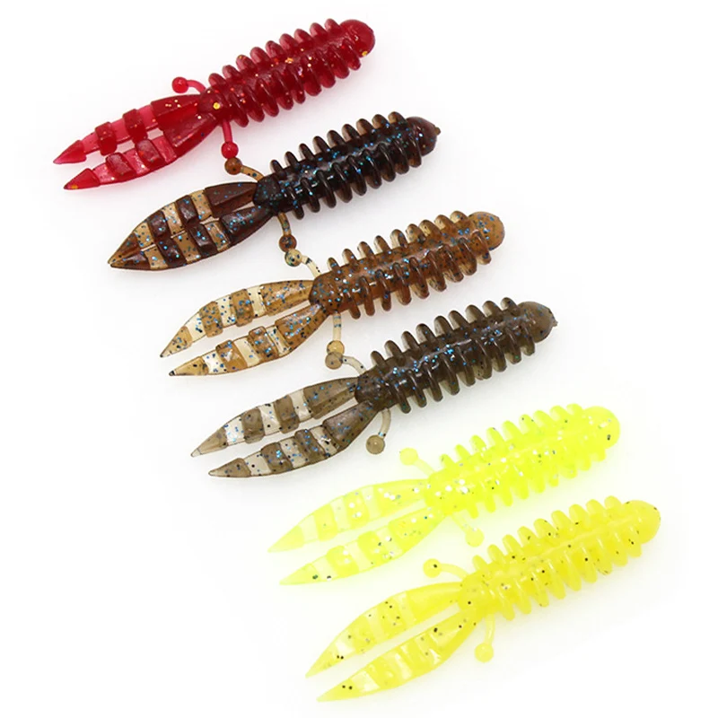 1Pcs 1.5g Soft Lures Creature Claws Flipping Bait Craw Lobster Crawfish Crayfish Artificial Bait Trout Salmon Bass Fishing Lure