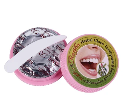 Natural Herbal Clove Thailand Toothpaste Tooth Whitening Toothpaste Remove Stain Antibacterial Allergic Tooth Paste 2019