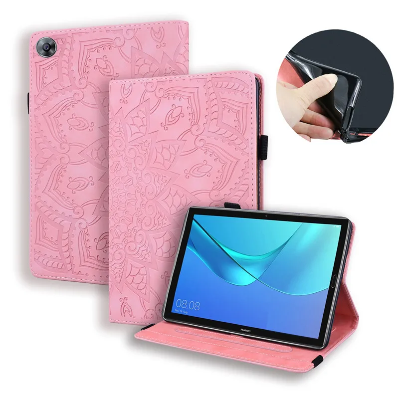 For Huawei Mediapad M5 8.4 Case SHT-AL09 SHT-W09 3D Leather