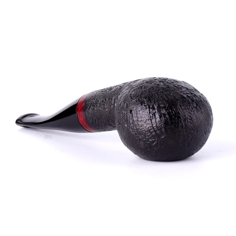 Classic Briar Wood Pipe 9mm Filter Smoking Tobacco Pipe Briar Pipe Smoking Pipes Tobacco Tube Free Tools Set Accessories