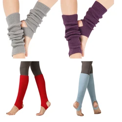 2023 New 1 Pair Women Girls Leg Warmers Socks long Footless Socks Winter Autumn Dance Ballet Stocks