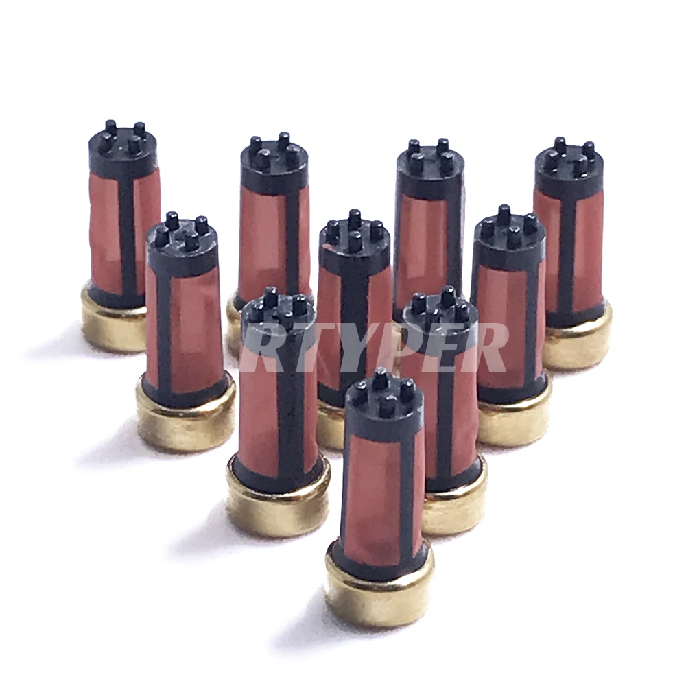 100 PCS MD619962 0280150415  Fuel Injector Repair Kit Micro Filter 11003 For Nissan Pathfinder Mitsubishi 3.5L 6*3*14mm