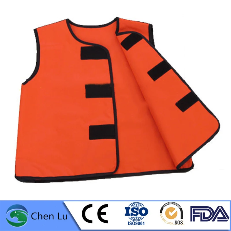 Genuine x-ray gamma ray radiation shielding lead apron set nuclear radiation protection high quality 0.5mmpb split skirt