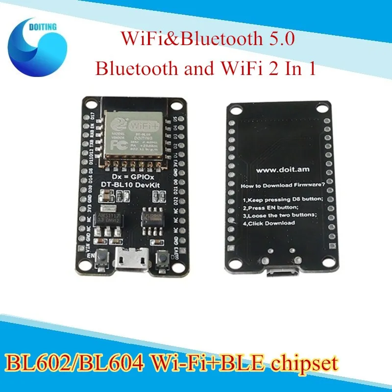 BL602/BL604 Wi-Fi+BLE chipset WiFi Development Board WIFI And Bluetooth 2 In 1 Board using BL602 IoT SDK RISC-V WiFi & BT 5.0