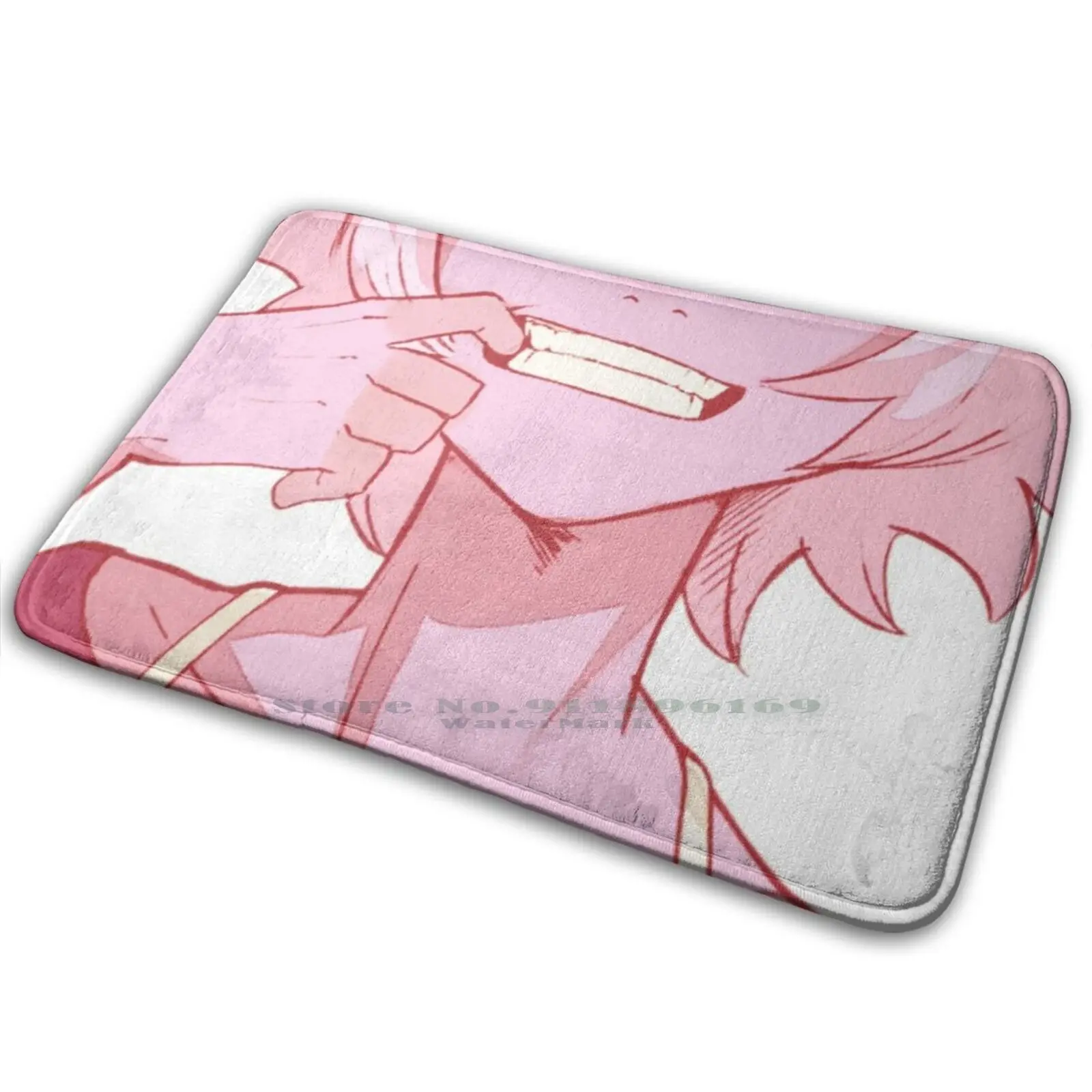 Mina Ashido - Acid Mat Rug Carpet Anti - Slip Bedroom Entrance Door Mat Boku No Hero Academia Bnha Mha Anime All Might Bakugo