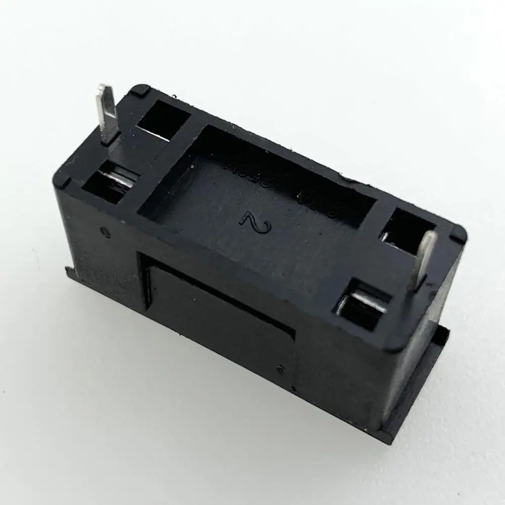 PCB CONNECTOR BLACK WITH LID 5*20 FUSE SOCKET BOX ENVIRONMENTAL PROTECTION FLAME RETARDANT BLX-A TYPE WIRE SEAT