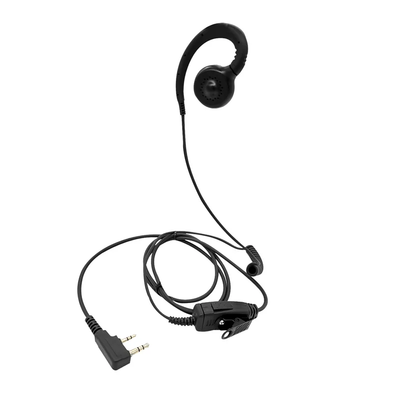 Single C Swivle Headset,Walkie Talkie Earpiece with Coil Curly Cable for Baofeng BF UV 5R 5RA 5RA 5RA + 5RB 5RC 5RD 5RD 5RE 5RE