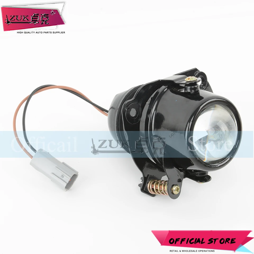 ZUK Left / Right Front Bumper Fog Lamp Light For Great Wall Wingle 3 V240 STEED Foglight Foglamp Daytime Running Driving  Light
