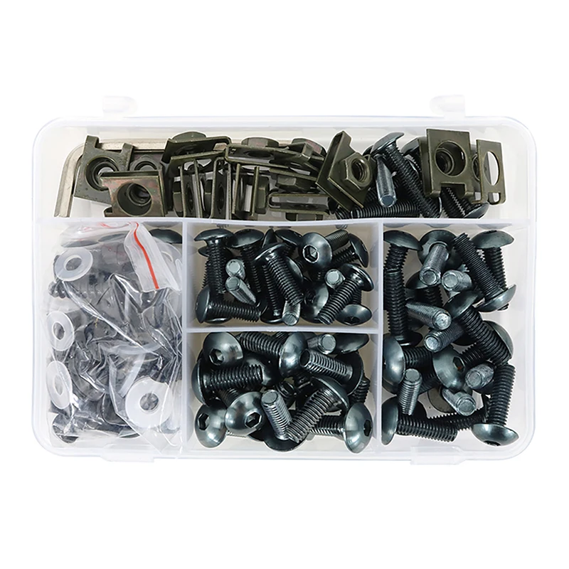 Kit De 175 Tornillos De Aluminio Para Honda CBR – Colores Disponibles (oro, Negro, Plata, Azul, Rojo)