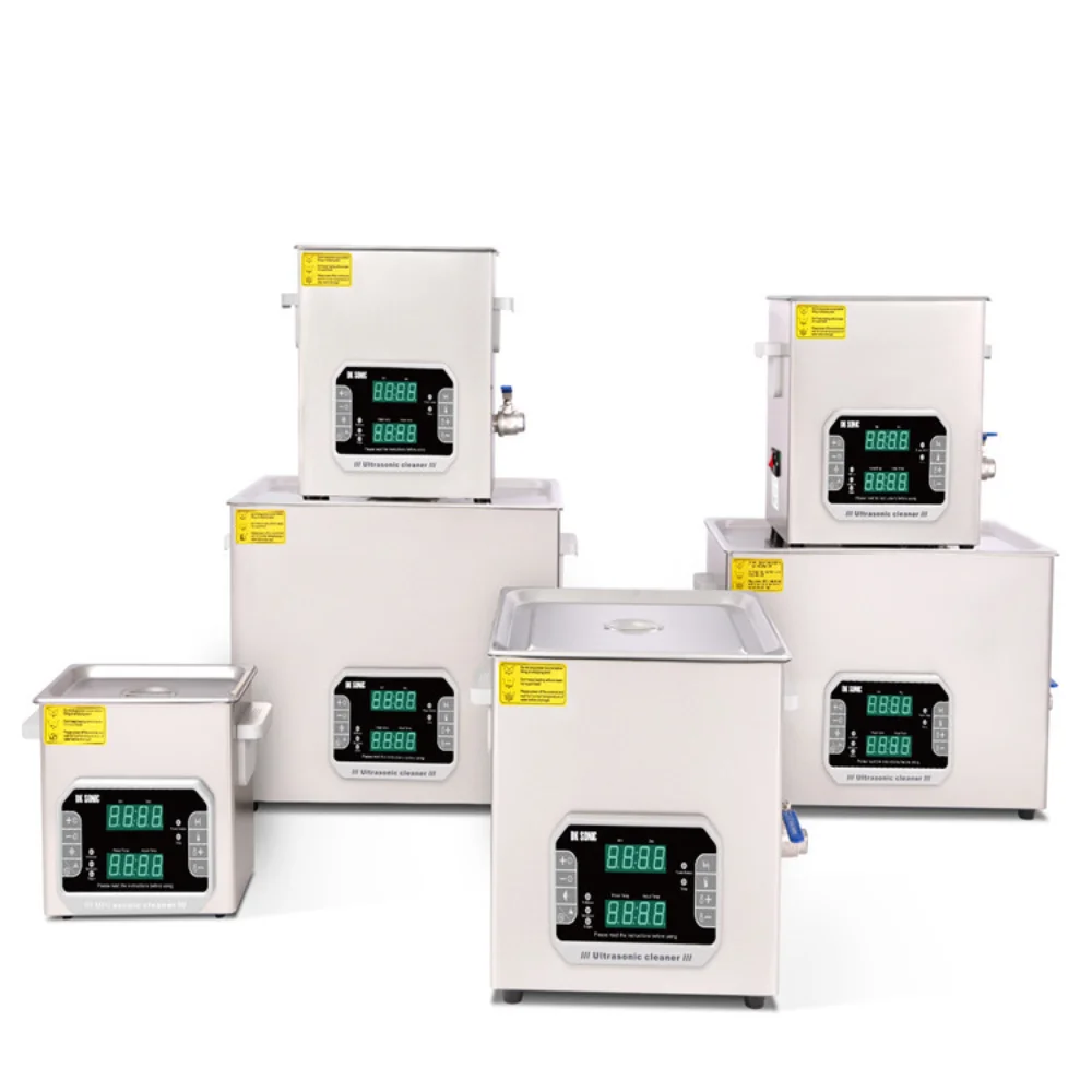6.5L بينشتوب الصناعية شبه التلقائي بالموجات فوق الصوتية الأنظف مع سخان الرقمية الموقت سلة تنظيف أجزاء معدنية أجزاء الأجهزة