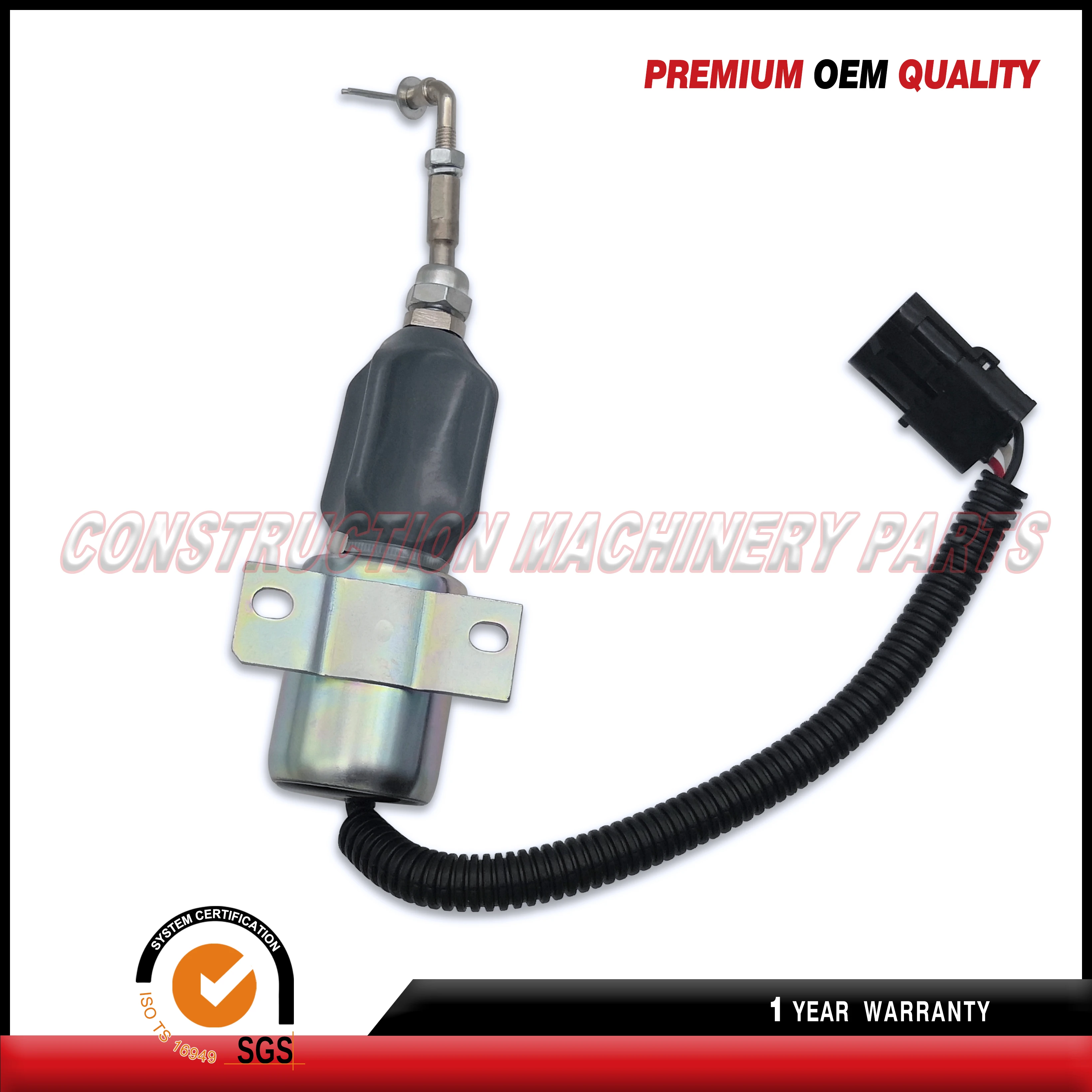 Imagem -06 - Solenoide de Parada de Desligamento 12v para Genset