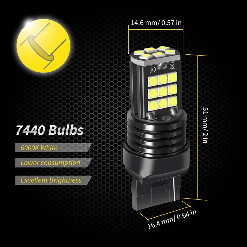 1pcs Py21w Ba15s P21w Led 1156 Bau15s Bulb 3030SMD Canbus 1157 Led Bay15d P21/5w Car Turn Signal Lamp Brake Backup Light