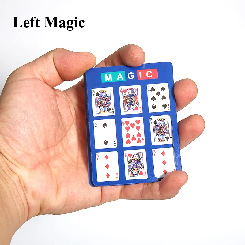 Inductive card Magic Tricks Card Poker Monte Card Trick Easy Classic Magic Tricks For Close Up Magic Illusion