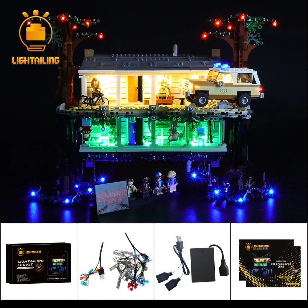 LIGHTAILING LED Light Kit For 75810 Stranger Things The Upside Down (NOT Include The Model)