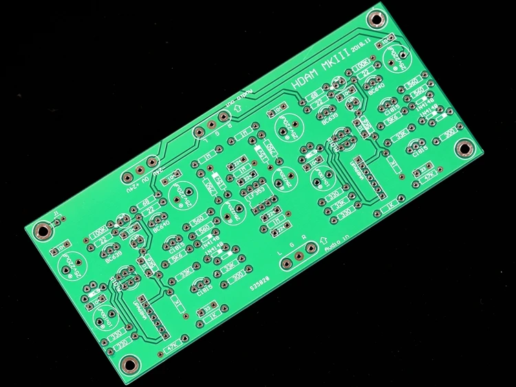 Re-engraved HDAM version III dual-channel warm sound preamp audio board