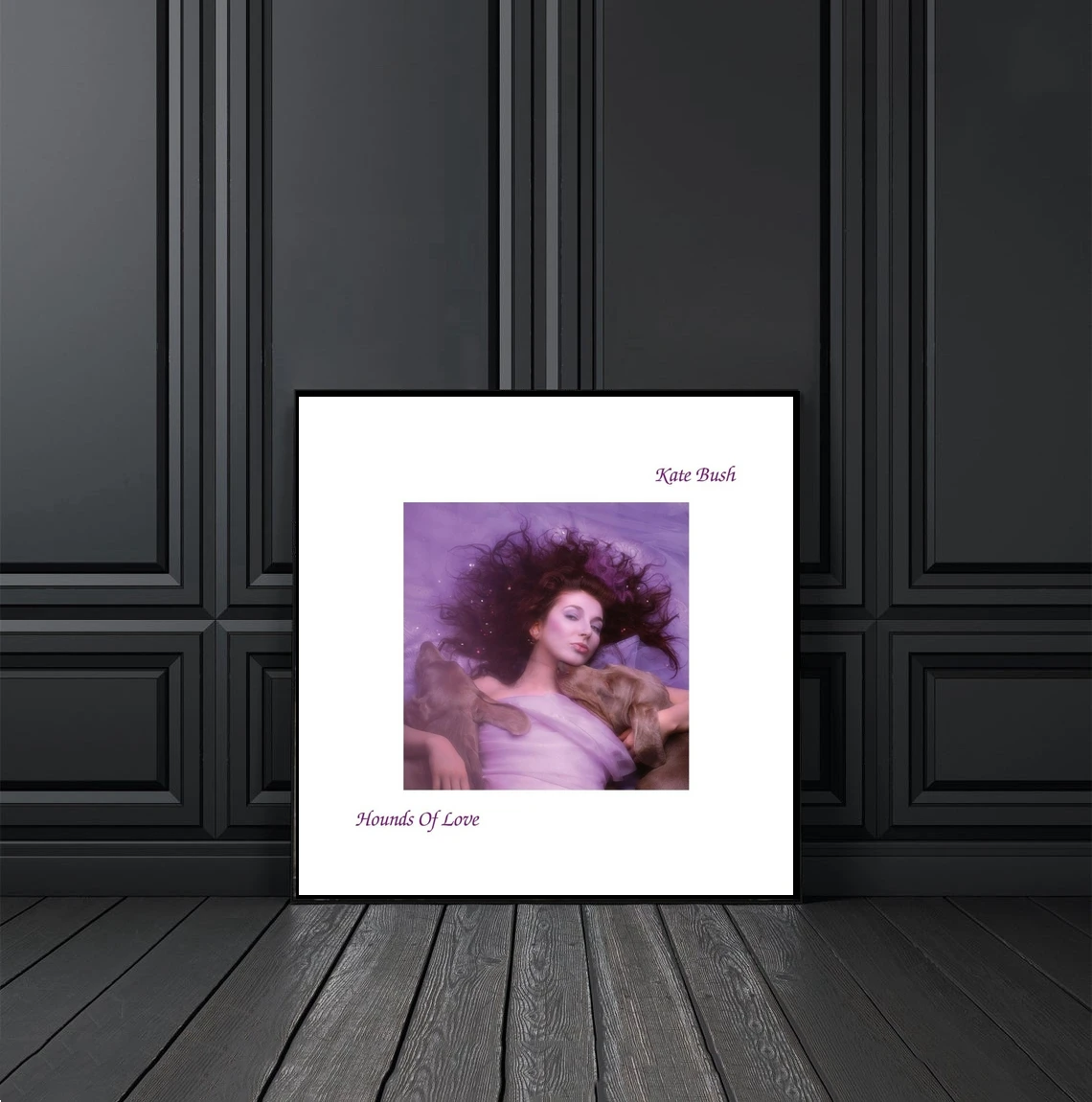 Kate Bush Hounds of Love Music Album Canvas Poster Art Hip Hop Rapper Pop Music Star Home Wall Painting Decoration