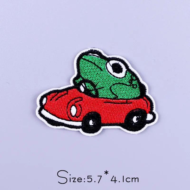 Cartoon Tier Eisen Auf Patch Auf Kleidung Gestickte Patches Für Kleidung Thermoadhäsive Patches Katze Dinosaurier Patch Kleidung Abzeichen – Detail 19
