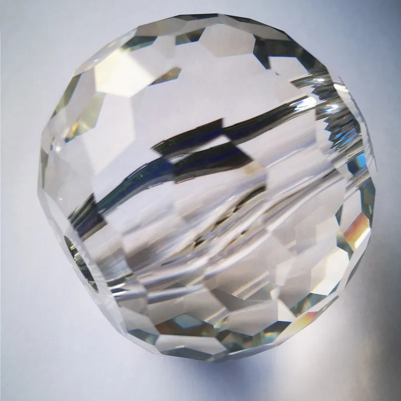 Top Quality 80mm K9 Crystal Marquis Clear Chandelier Accessories Honeycomb Faceted Glass Table Lamp Parts Diy Window Suncatchers