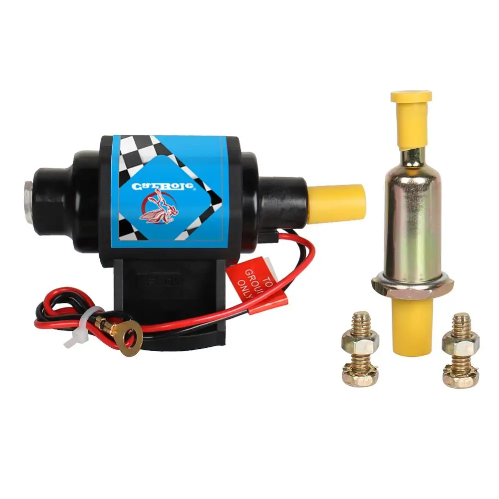 Uniwersalna mikro elektryczna pompa paliwa 12s 35 GPH 4-7 psi zewnętrzna z gaźnikiem — zdjęcie 2