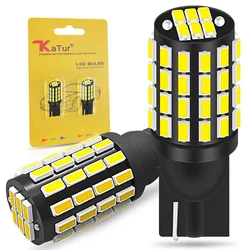 T10 w5w canbus lâmpada led, luz branca, 12v, 168, 194, 3014 smd, para estacionamento, placa, leitura, lâmpadas de leitura, 2x